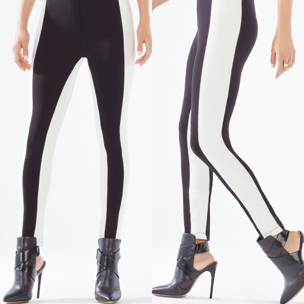 BCBG color block leggings